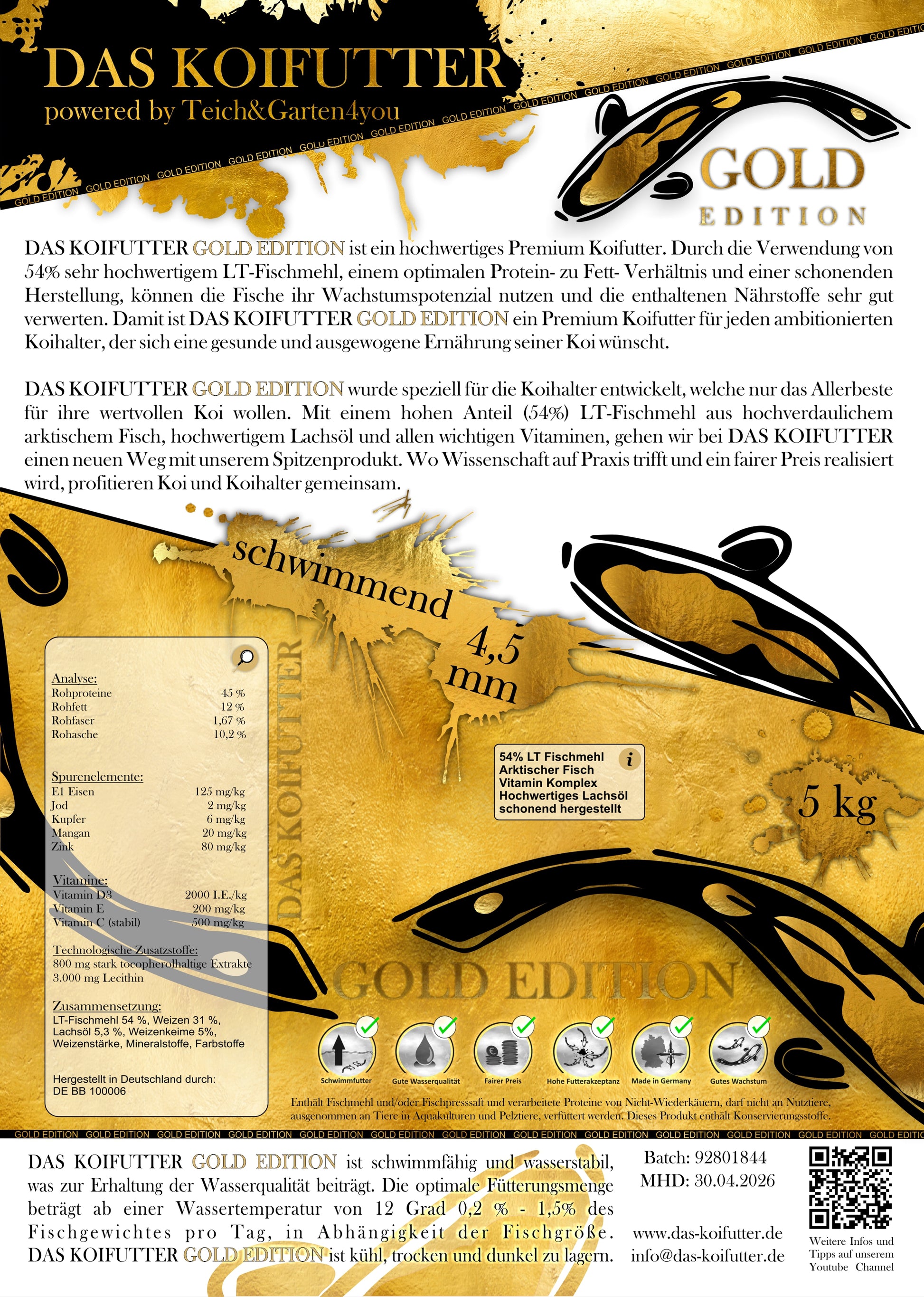 Koifutter, koi futter, koifutter kaufen, koi ganzjahresfutter, koi winterfutter, koi wachstumsfutter, koi mikronährstoffe, koifutter für wachstum, koifutter günstig, koifutter fischmehl, koifutter jumbo koi, koifutter tosai, koifutter nisai, koifutter online kaufen, koifutter youtube, koi futter bestellen, koifutter preiswert, koifutter discount, koifutter rabatt, koifutter schwimmend, koi handfütterung, koi snacks, koi taler, koifutter riesentaler, koi leckerlies, das koifutter gold edition